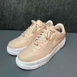 Nike Womens Nike Air Force 1 'Pixel Particle Beige' CK6649-200 Size 11